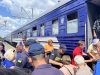 Луцька районна військова адміністрація зустріла евакуаційний потяг із Донеччини