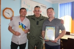 Колектив Луцької районної військової адміністрації приймає вітання з Днем державної служби