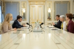 Володимир Зеленський зустрівся з Президентом Парламентської асамблеї НАТО