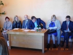 Засідання колегії райдержадміністрації в селі Ратнів