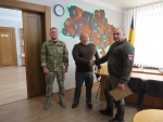Військовослужбовці подякували очільнику Луцького району за систематичну допомогу в спільній справі захисту нашої держави від російської агресії та за підтримку бойового духу захисників задля наближення Перемоги України.