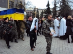 15 березня відбулось перепоховання рядового міліції спецроти «Світязь» Мирослава Столярчука