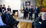 Володимир Гройсман: Україна вдячна Грузії за програми реабілітації для українських військових