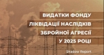 Аналітичне дослідження &laquo;Видатки Фонду ліквідації наслідків збройної агресії у 2025 році: shadow report&raquo;, підготовлене в межах проєкту &laquo;Вартість війни&raquo;